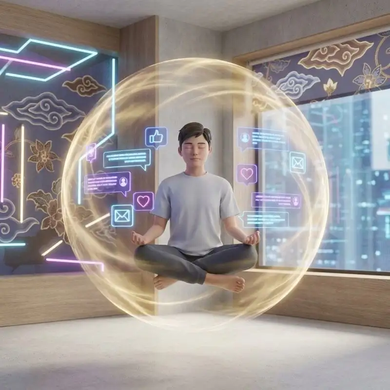 Ilustrasi Puasa Gadget: Ritual 